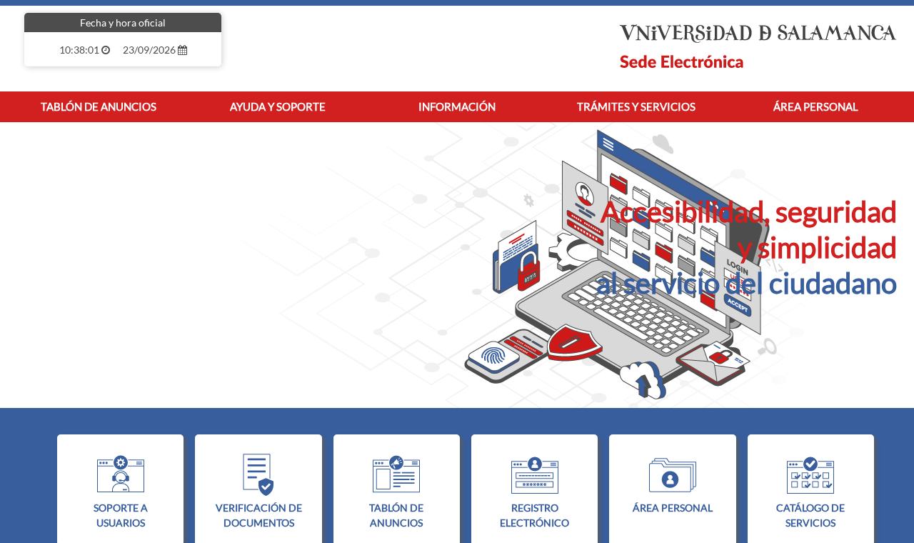Captura de https://sede.usal.es/